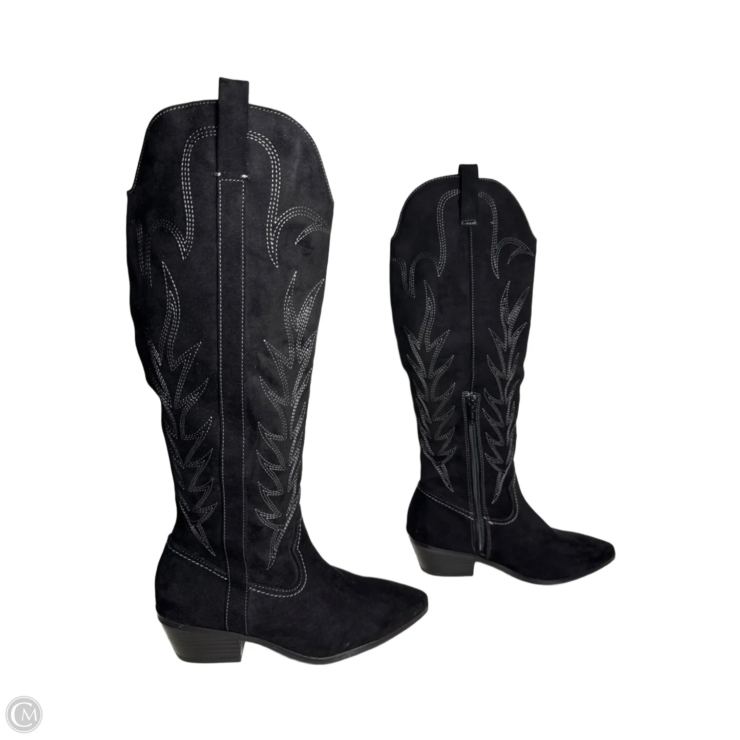 Boots Western By Universal Thread In Black, Size: 7