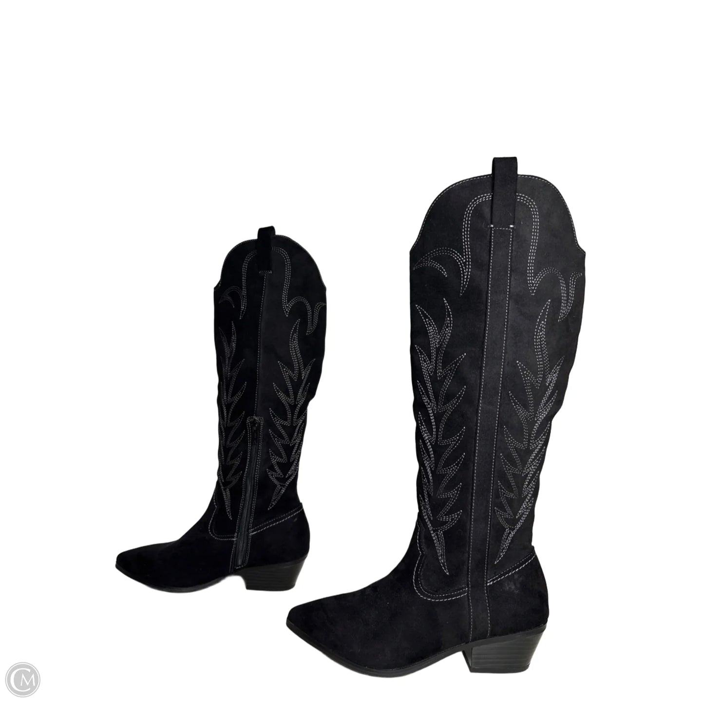 Boots Western By Universal Thread In Black, Size: 7