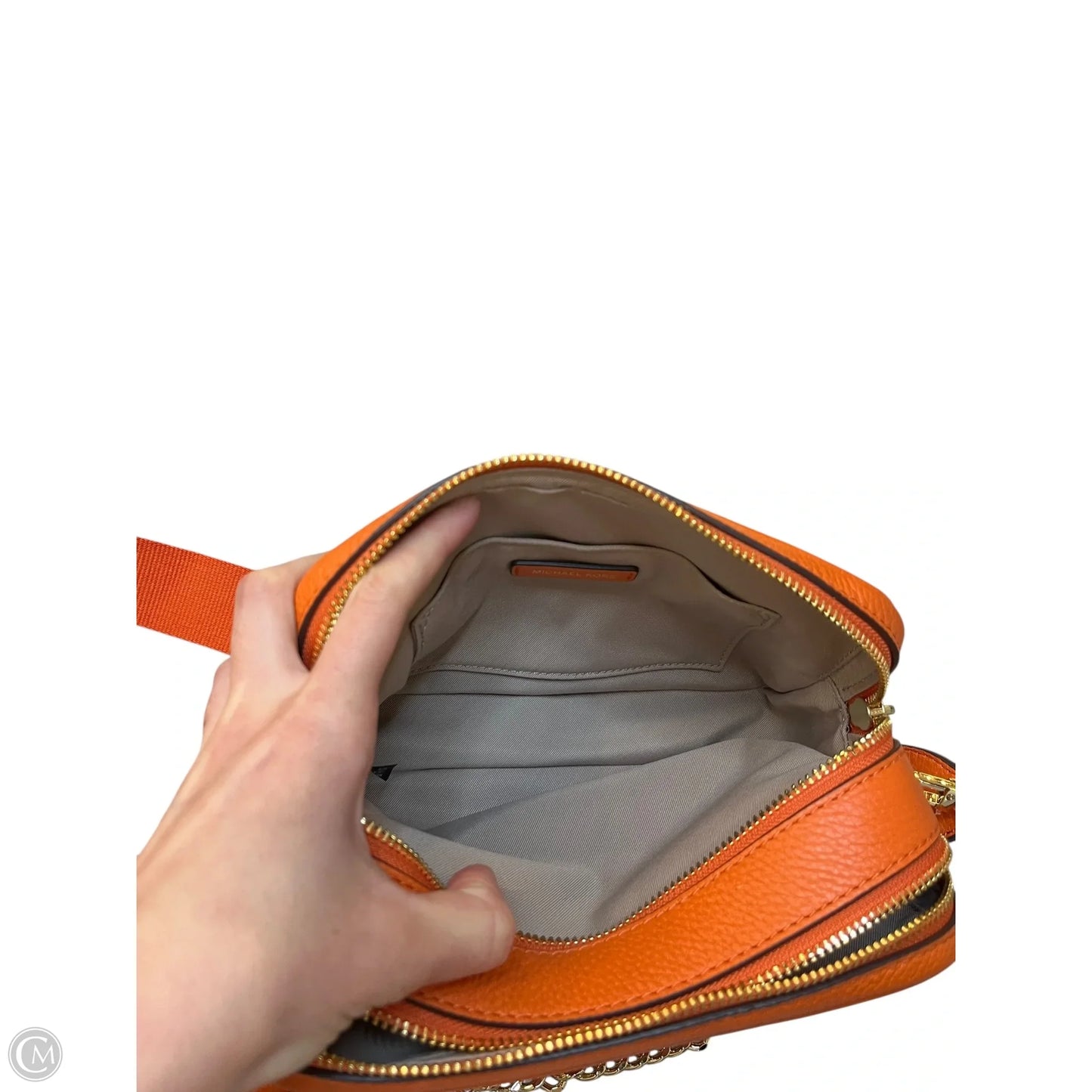 Crossbody Designer By Michael Kors, Size: Medium