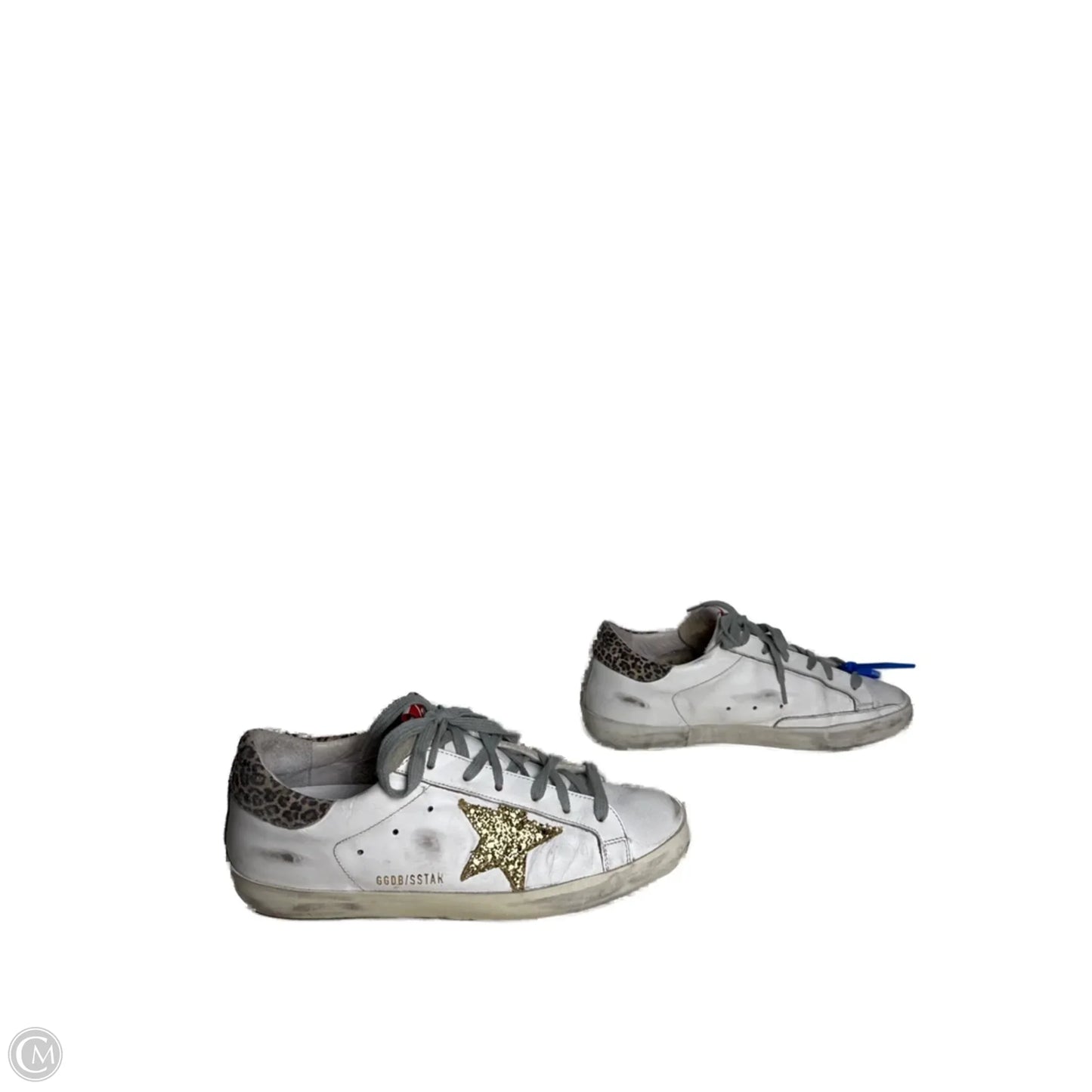 Shoes Luxury Designer By Golden Goose In White, Size: 9