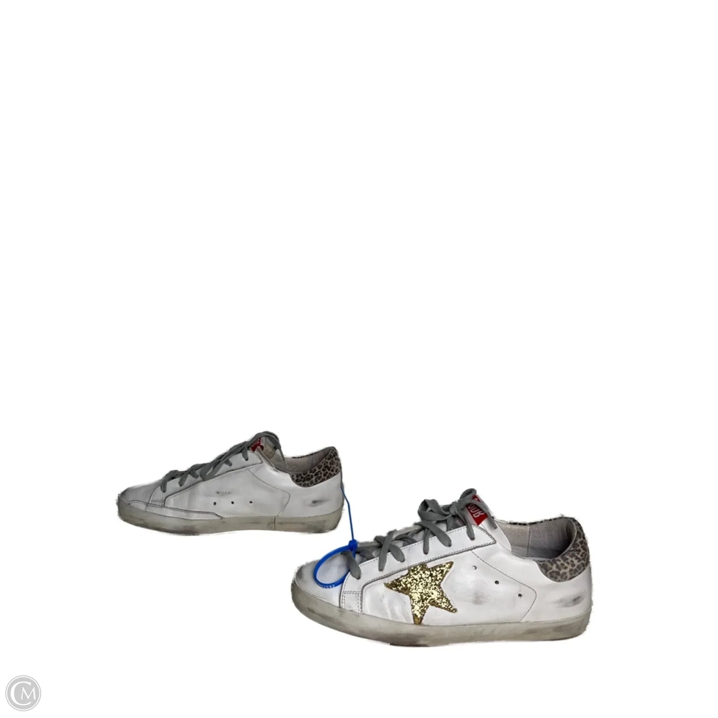 Shoes Luxury Designer By Golden Goose In White, Size: 9
