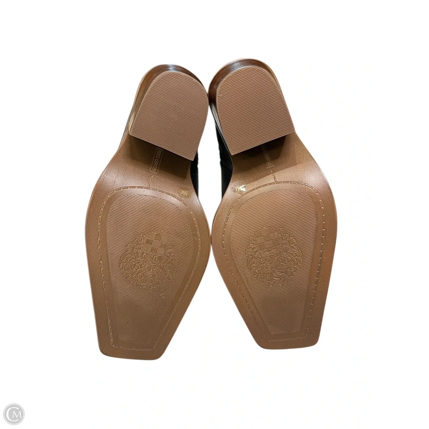 Boots Ankle Heels By Vince Camuto In Black, Size: 5