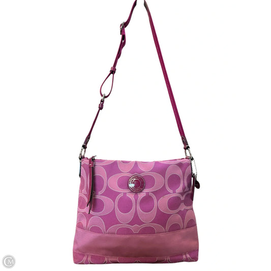 Crossbody Designer By Coach, Size: Medium