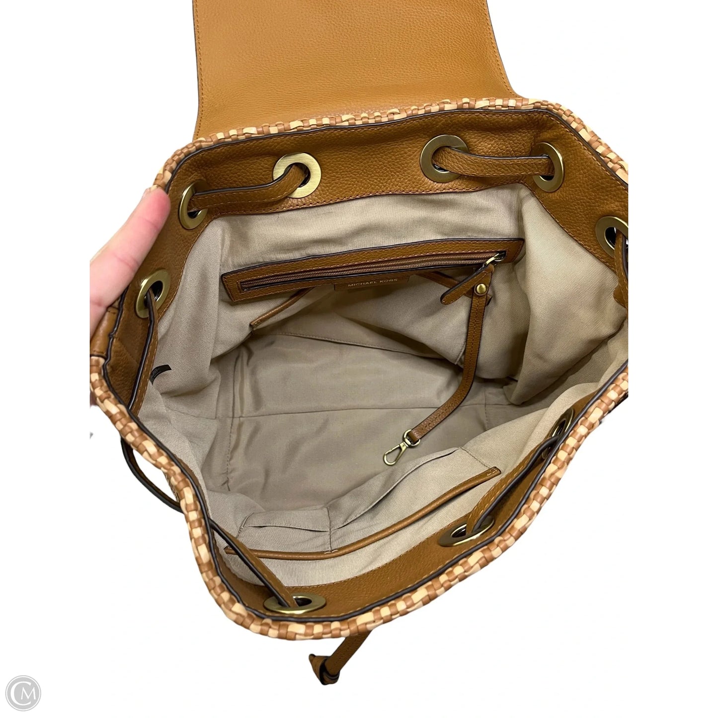 Backpack Designer By Michael Kors, Size: Large