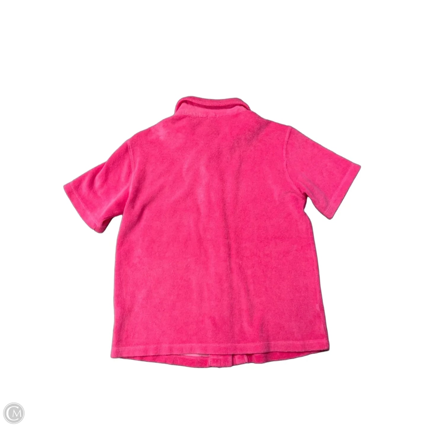 Top Short Sleeve By Monrow In Pink, Size: Xs