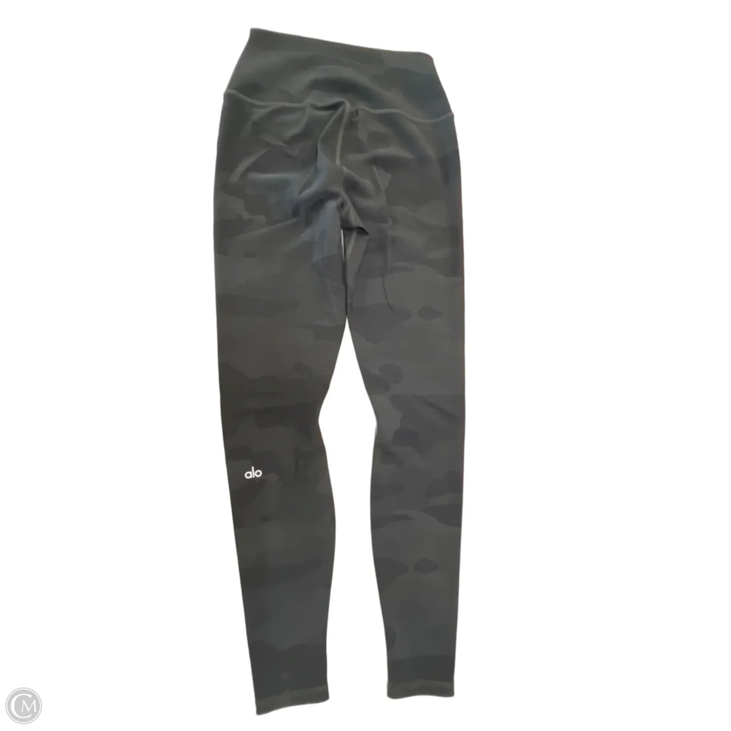 Athletic Leggings By Alo In Grey, Size: S