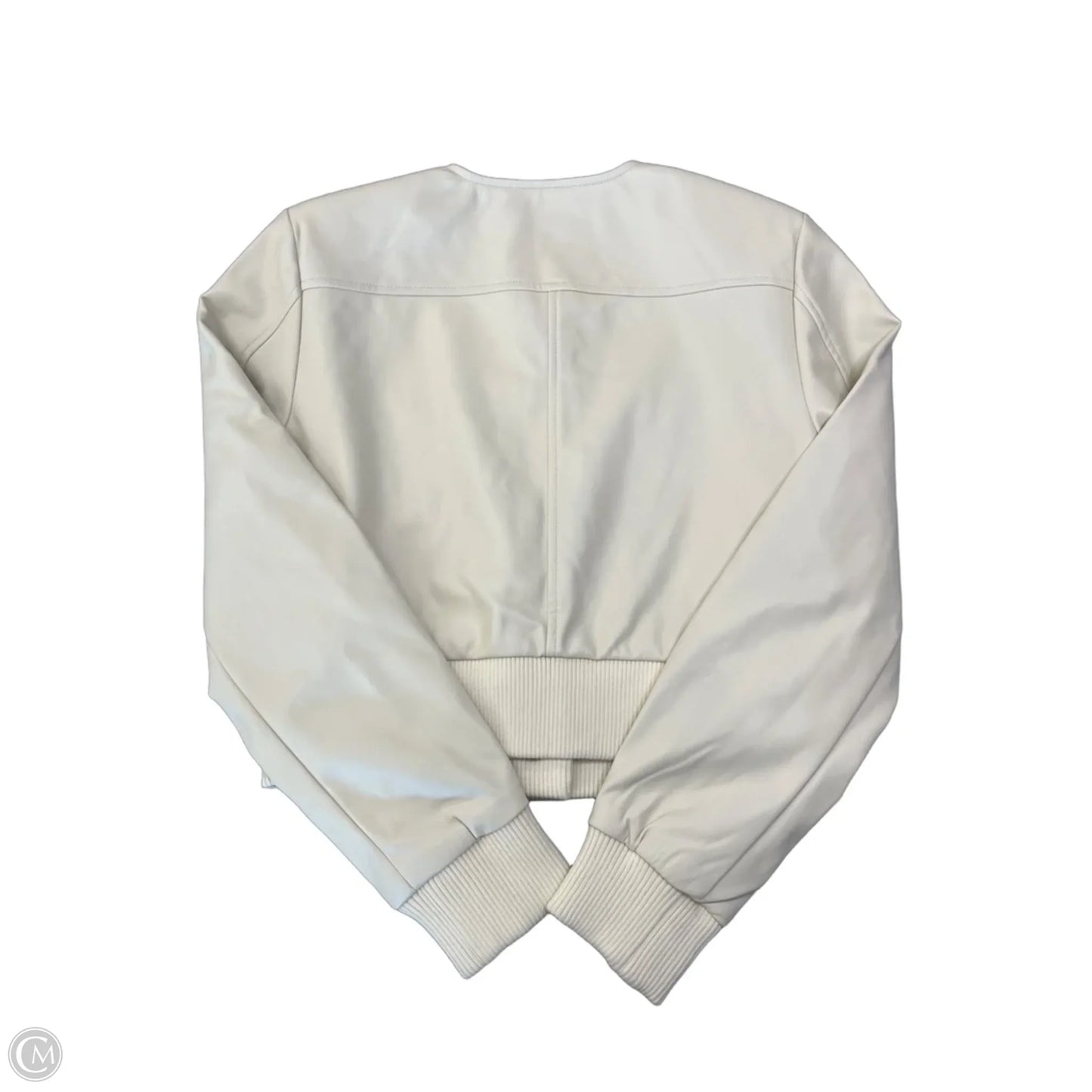 Jacket Moto By Steve Madden In Cream, Size: Xs