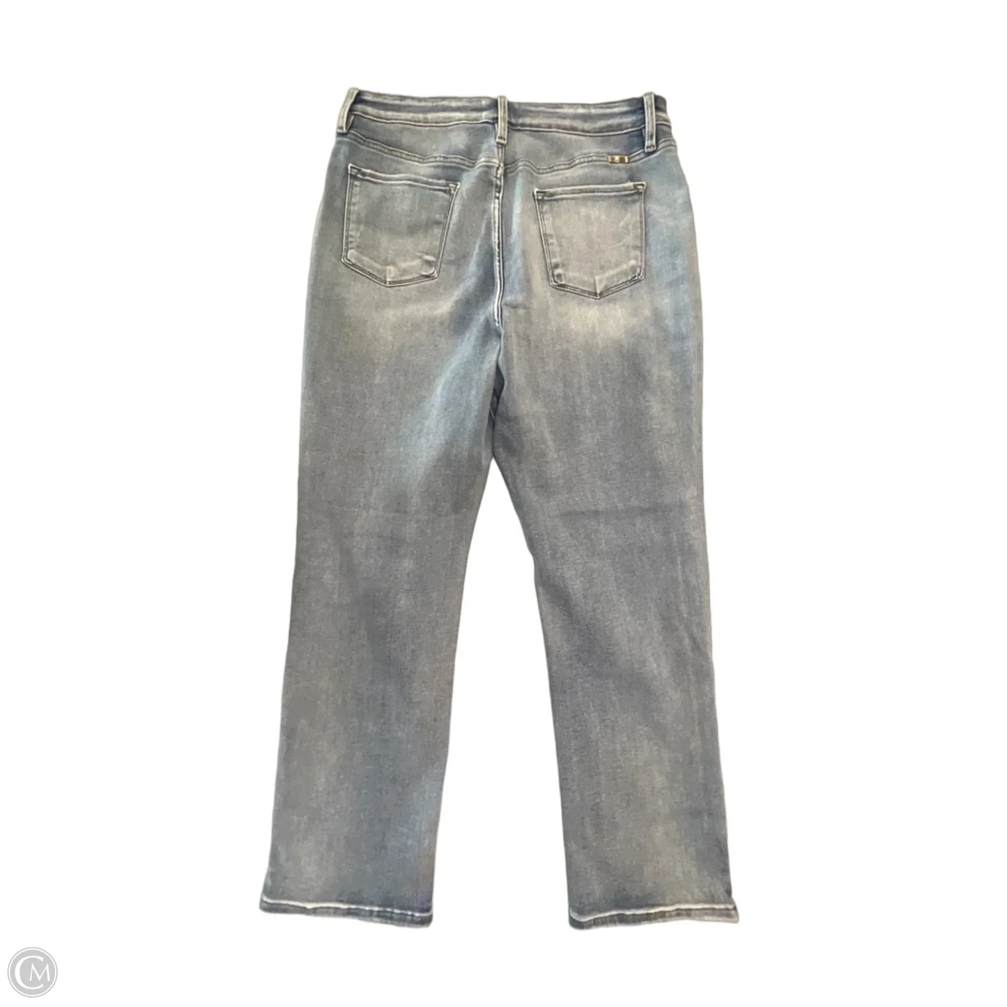 Jeans Straight By Kancan In Blue Denim, Size: 14