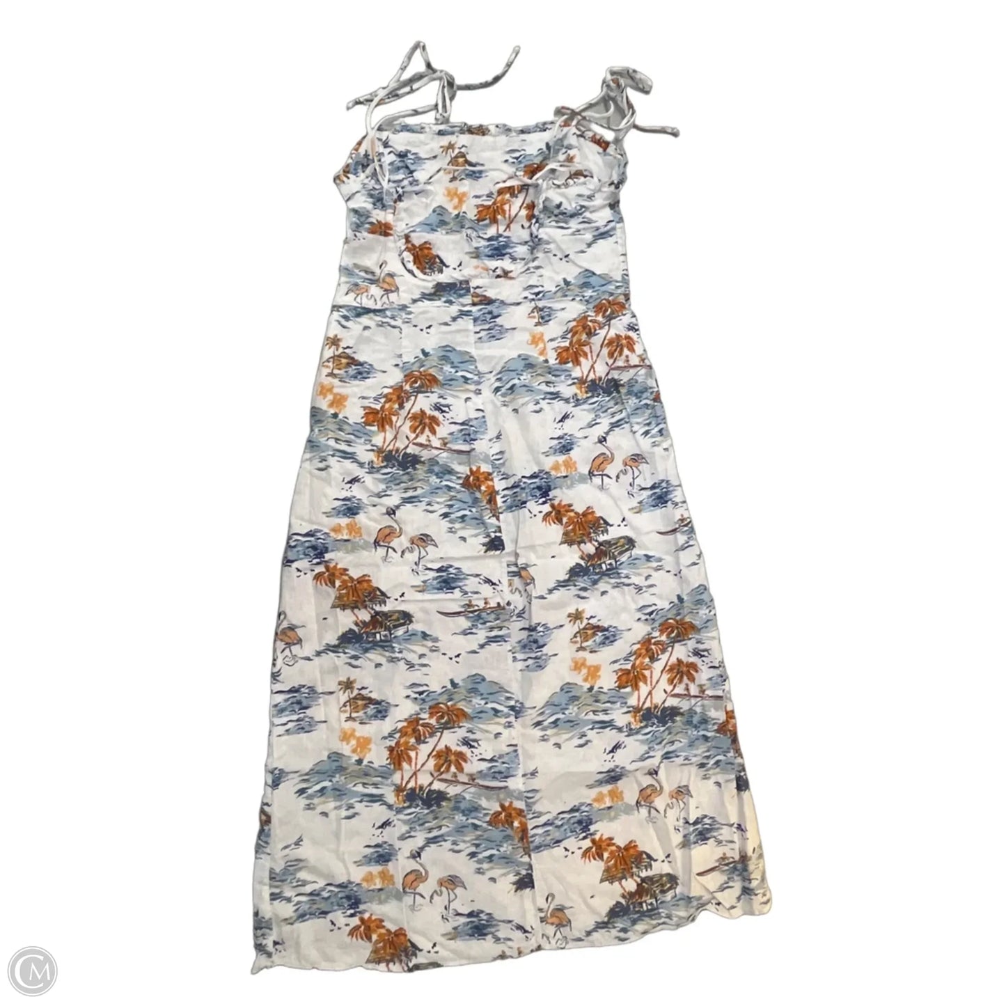 Dress Casual Midi By Free People In White, Size: L