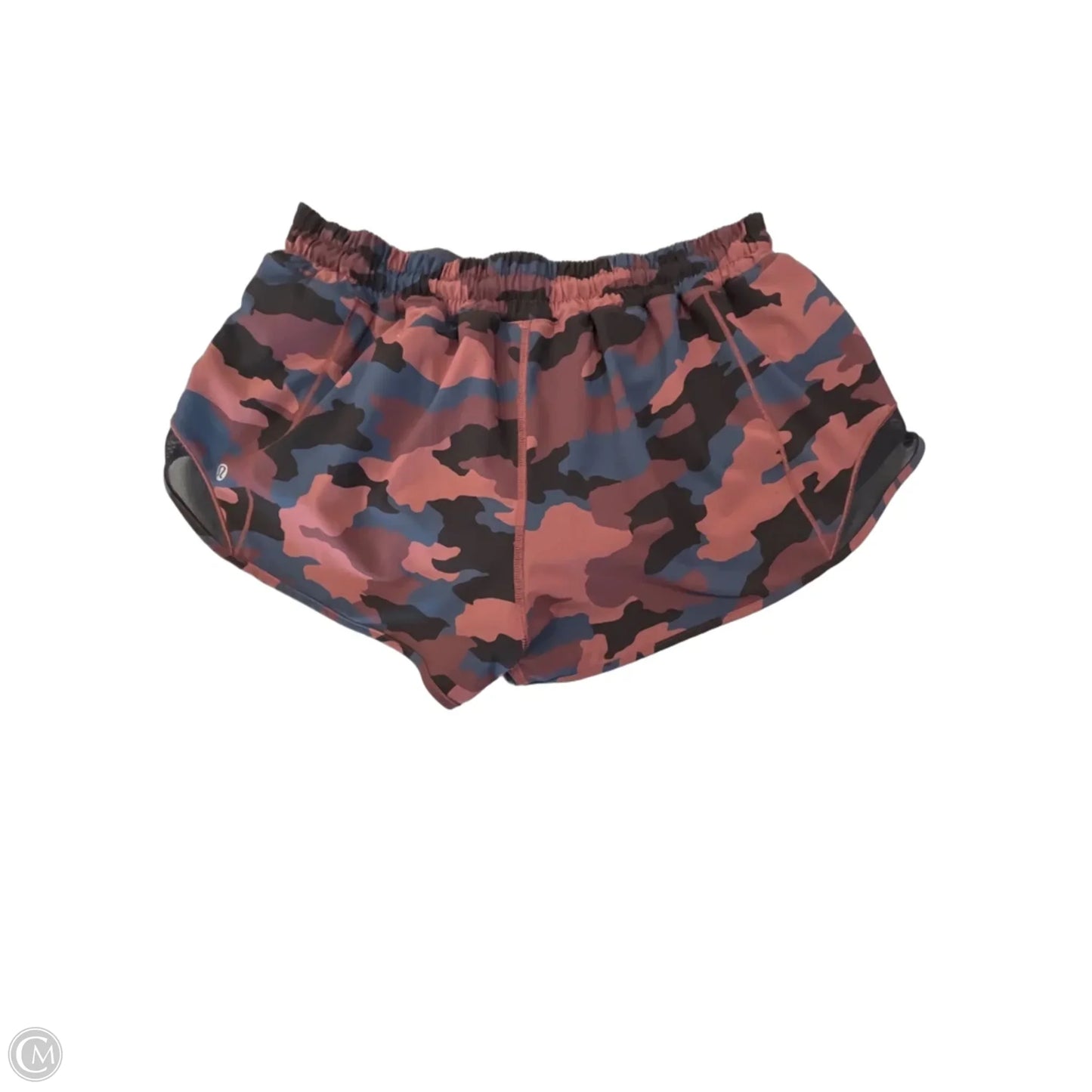 Athletic Shorts By Lululemon In Camouflage Print, Size: M