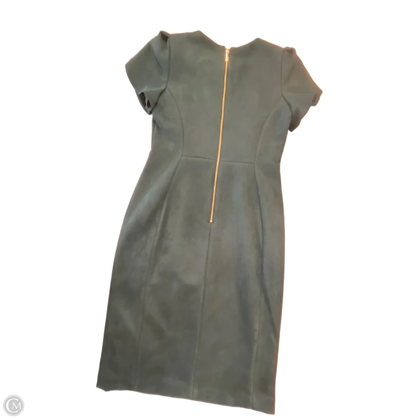 Dress Work By Calvin Klein In Green, Size: S