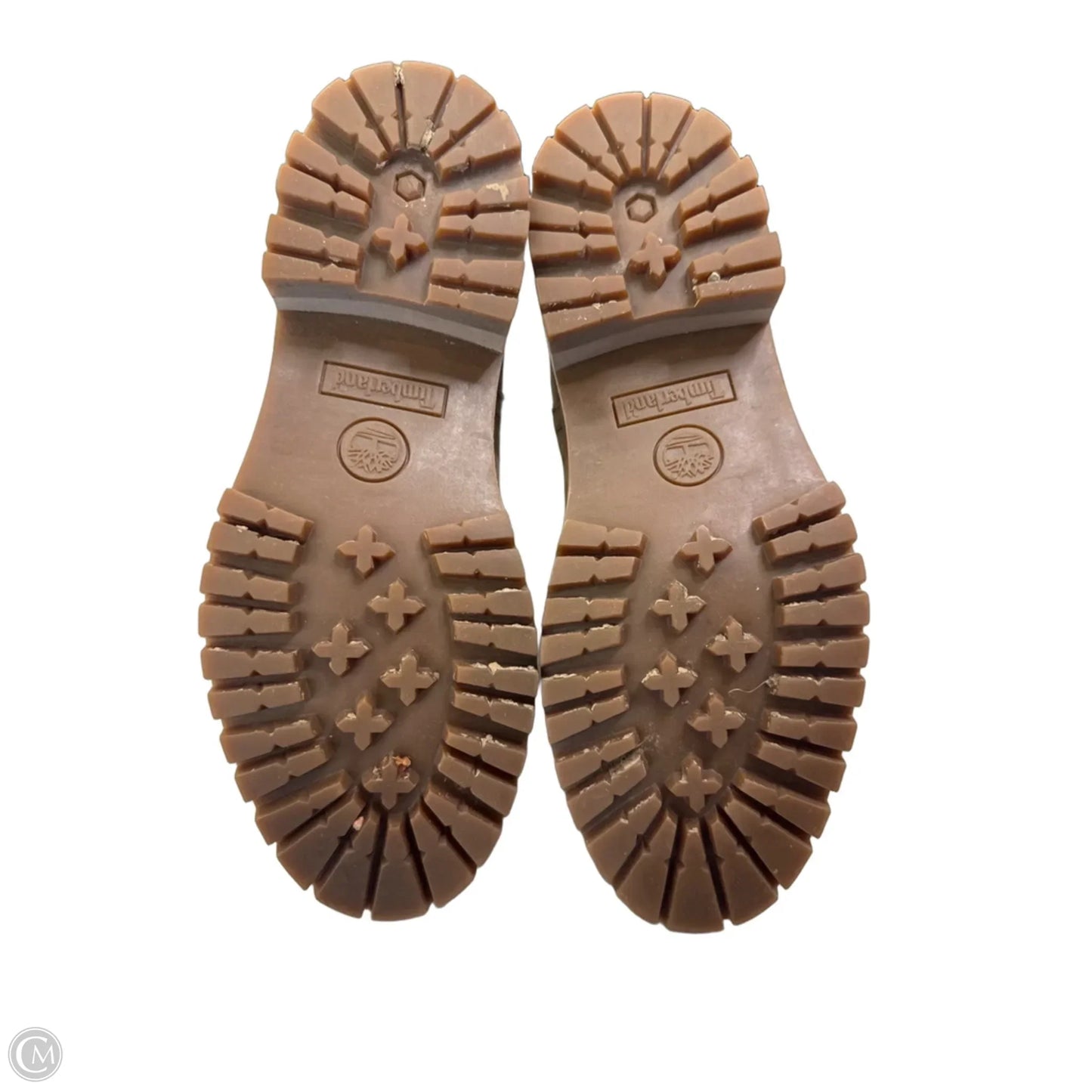 Boots Leather By Timberland In Taupe, Size: 7