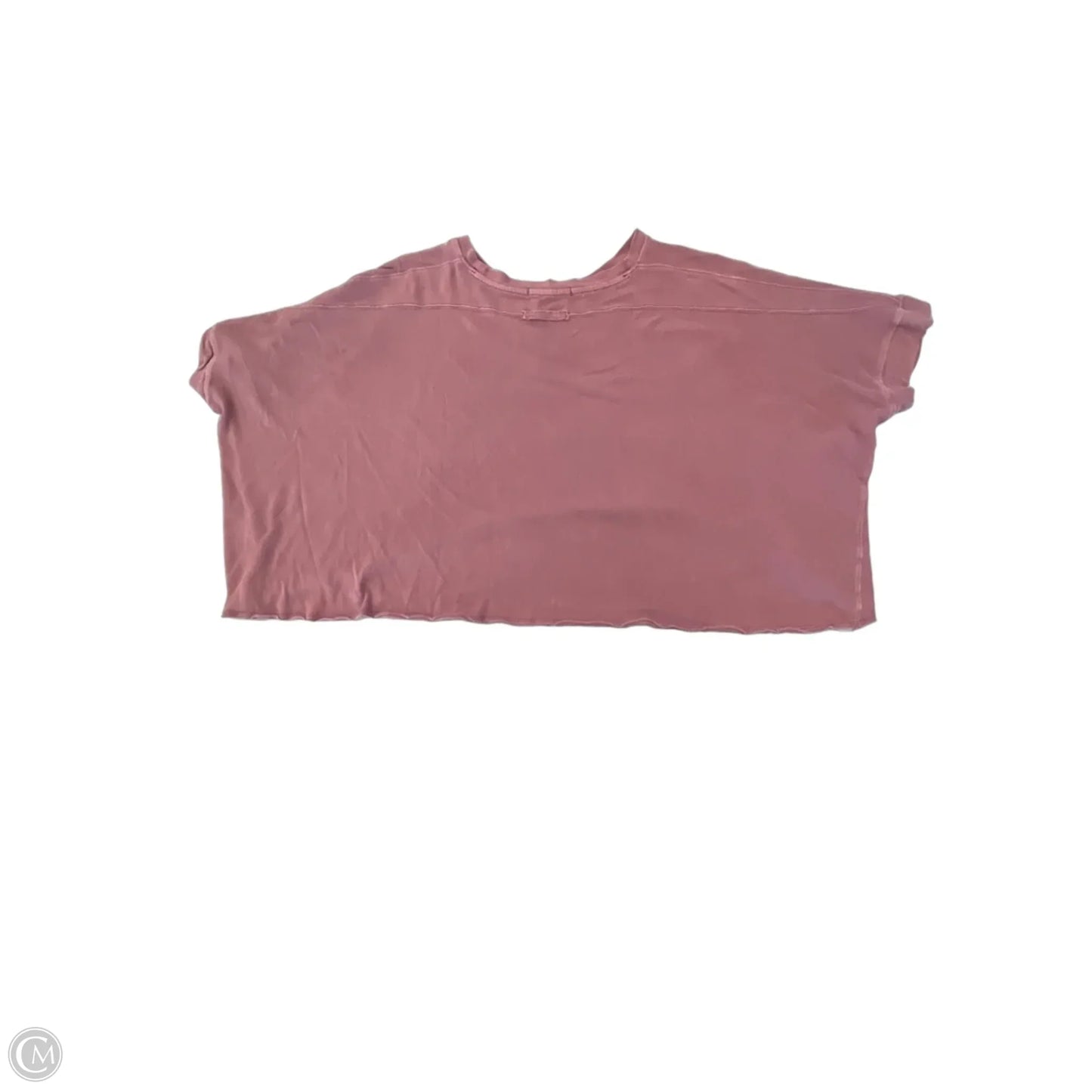 Top Short Sleeve By We The Free In Mauve, Size: S