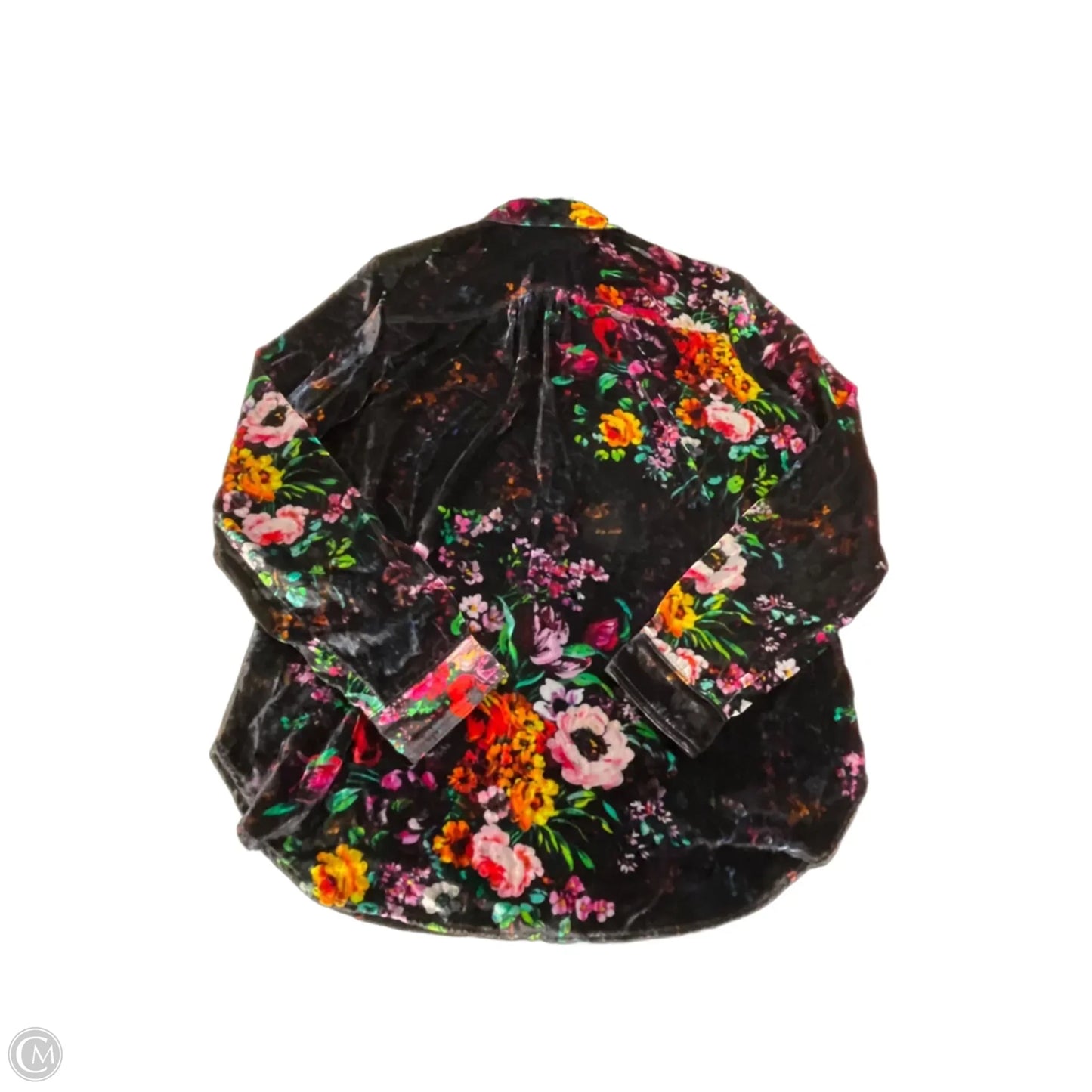 Top Long Sleeve By Pilcro In Floral Print, Size: M