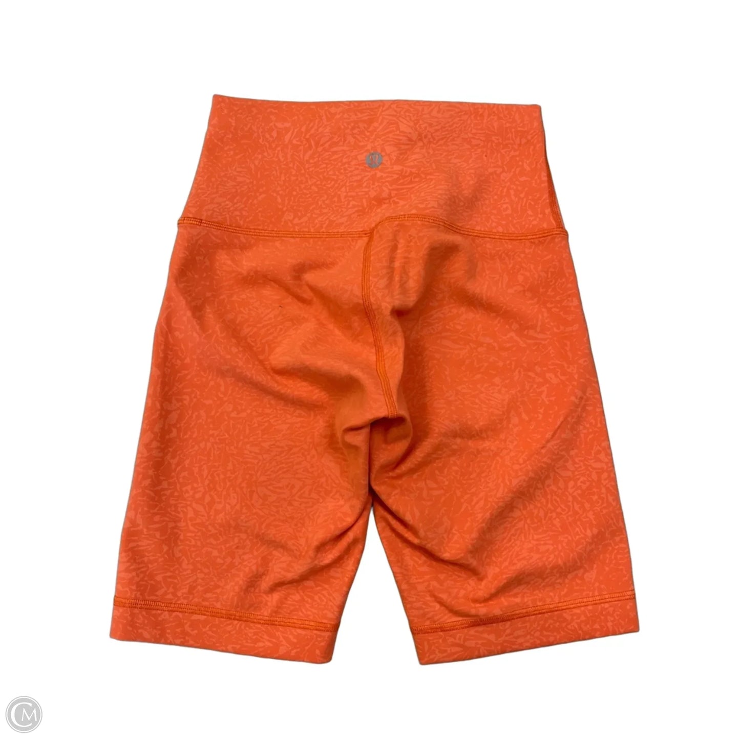 Athletic Shorts By Lululemon In Orange, Size: S