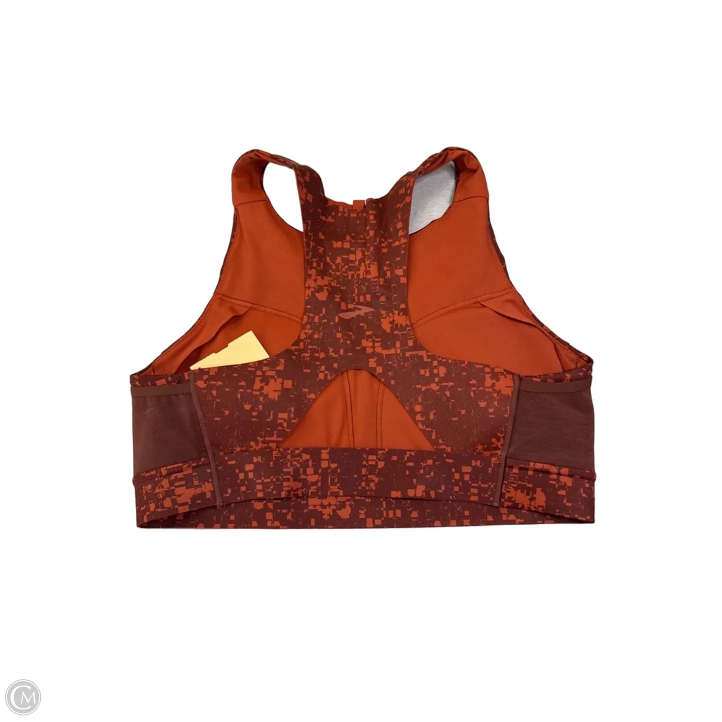Athletic Bra By Brooks In Orange, Size: L