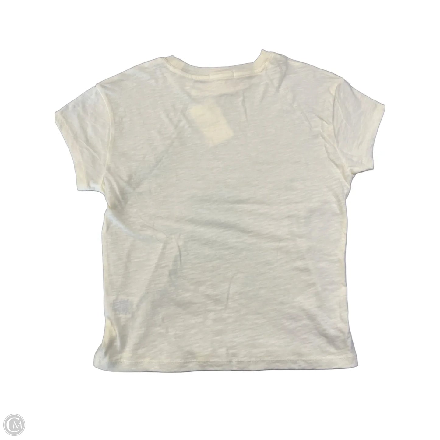Top Short Sleeve Basic By Z Supply In Yellow, Size: Xs