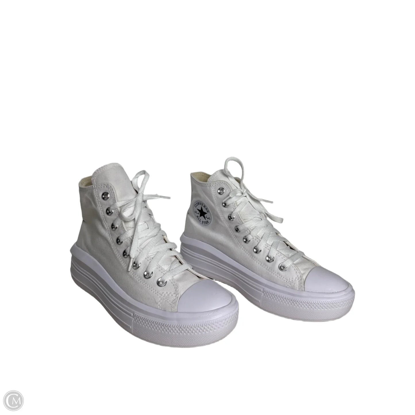 Shoes Sneakers Platform By Converse In White, Size: 10