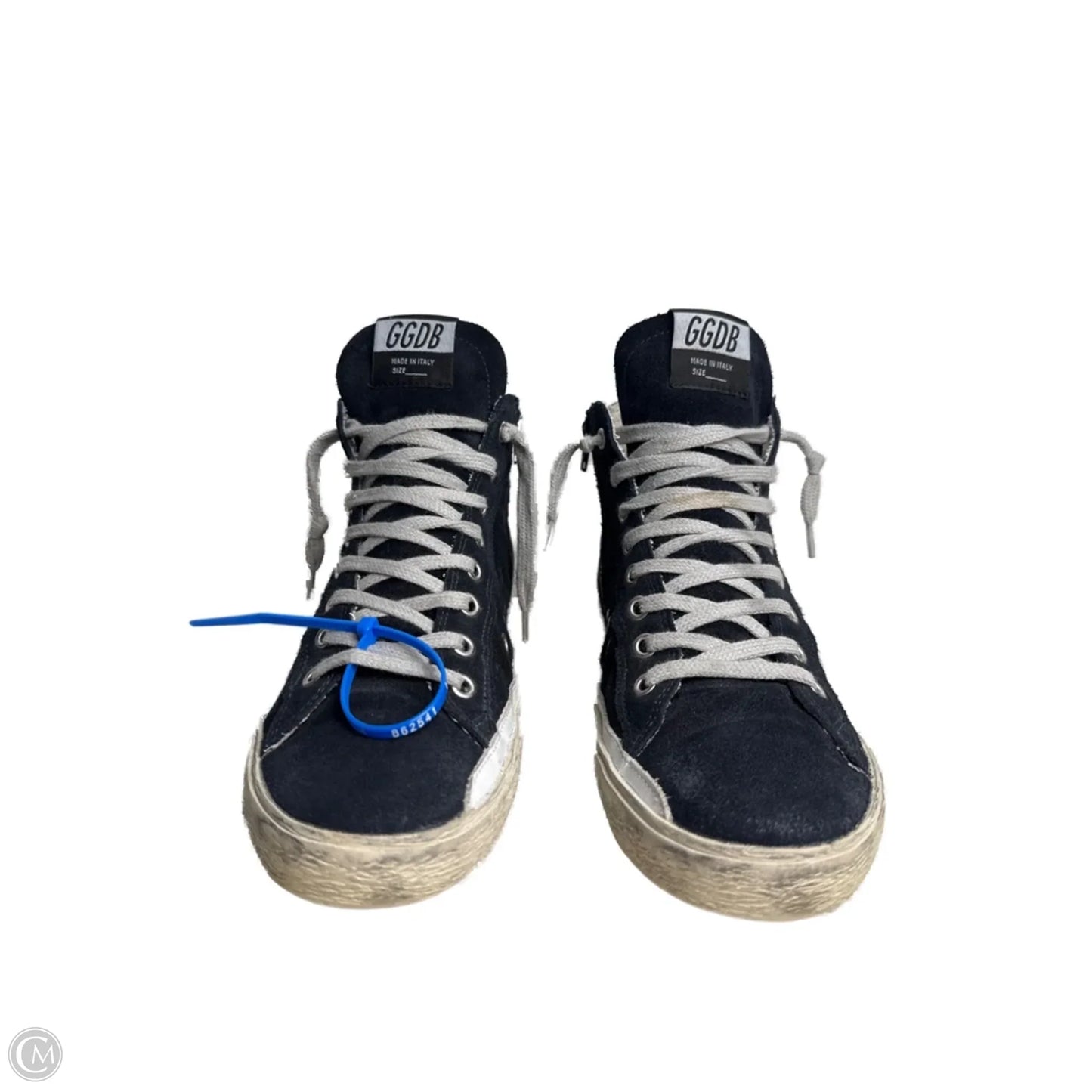 Shoes Luxury Designer By Golden Goose In Black, Size: 8