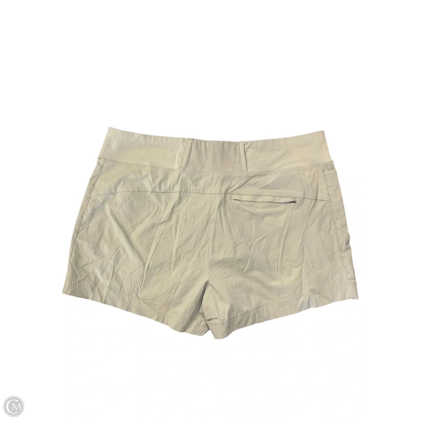 Athletic Shorts By Athleta In Tan, Size: Xxl