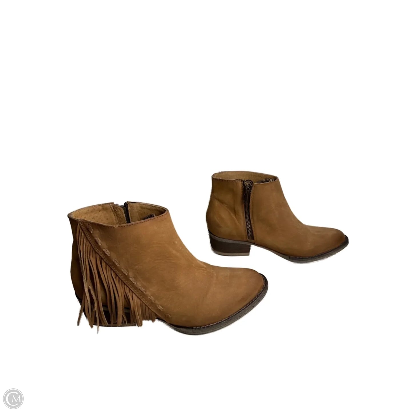 Boots Ankle Flats By CIRCLE G In Brown, Size: 9.5