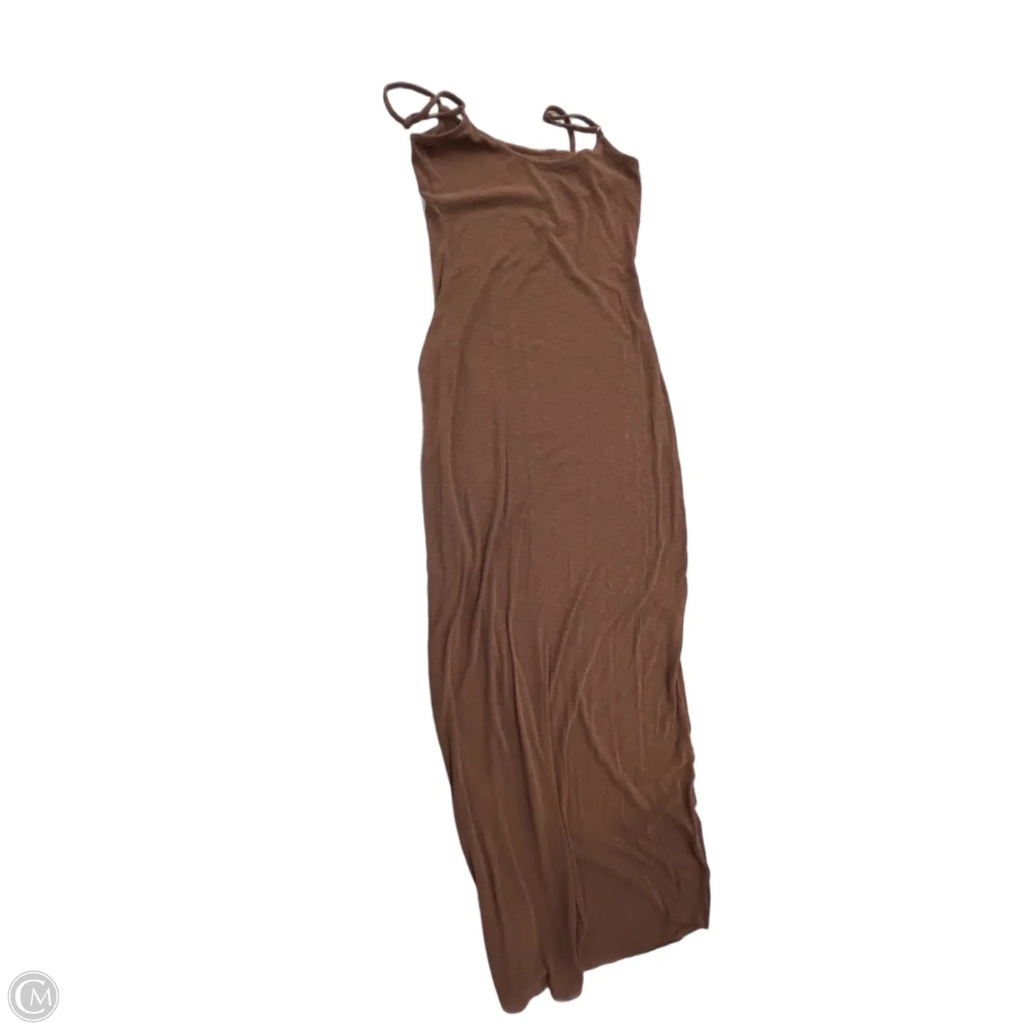 Dress Casual Maxi By Aerie In Brown, Size: M