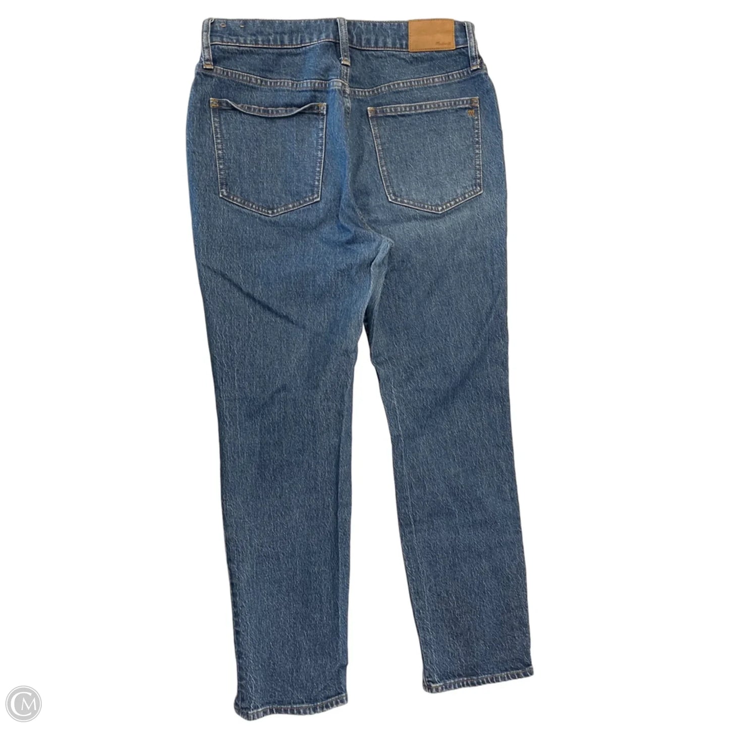 Jeans Straight By Madewell In Blue Denim, Size: 6