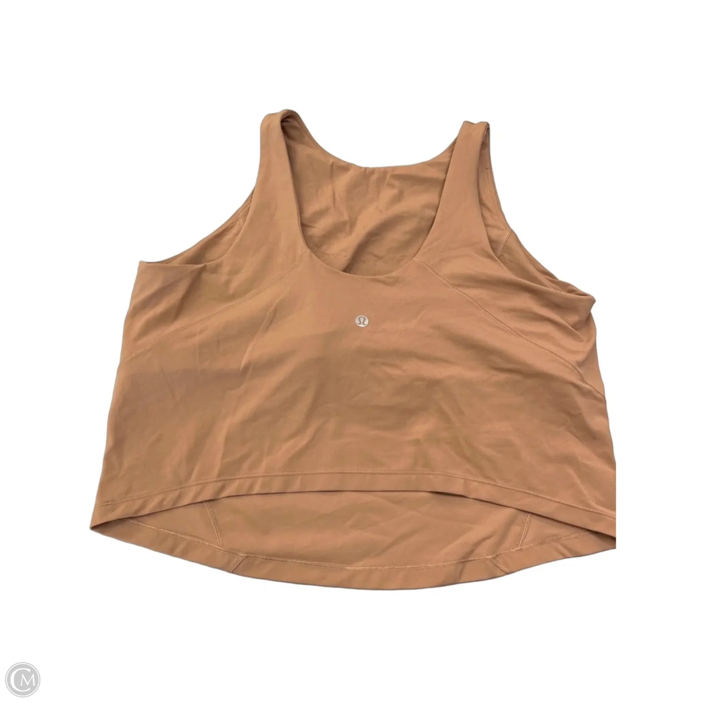 Athletic Tank Top By Lululemon In Brown, Size: Xl