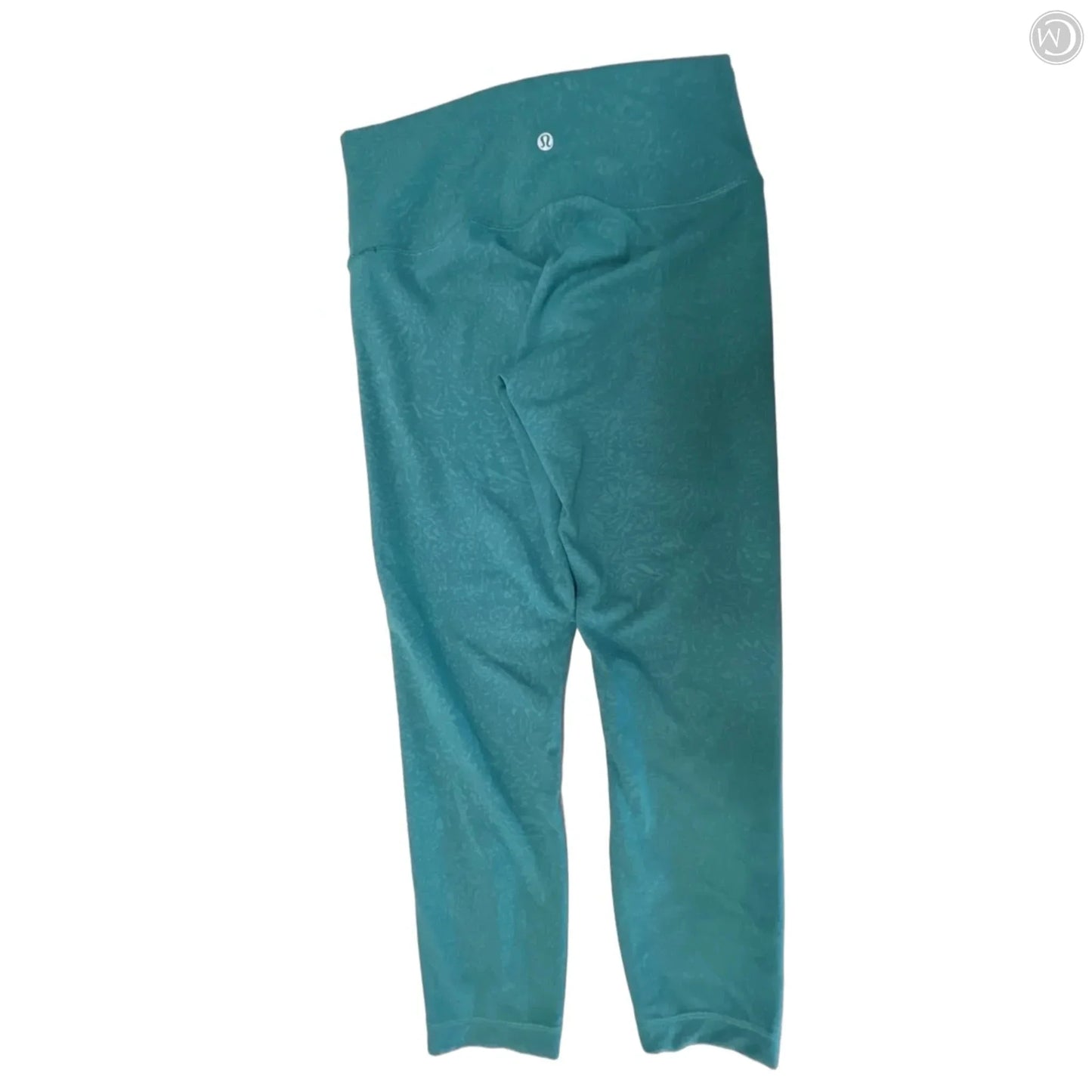 Athletic Leggings By Lululemon In Green, Size: M