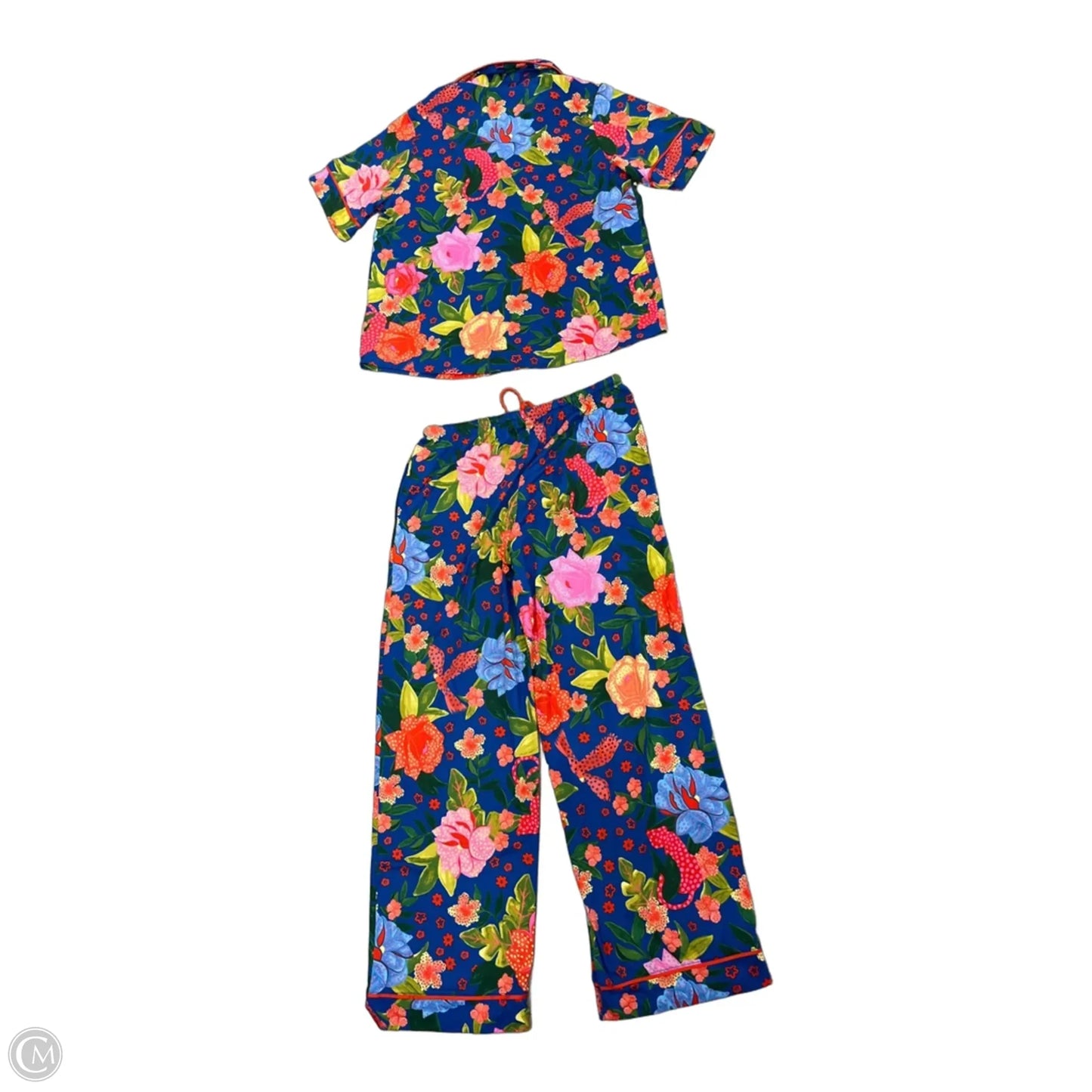 Pajamas 2pc By Cmc In Floral Print, Size: M