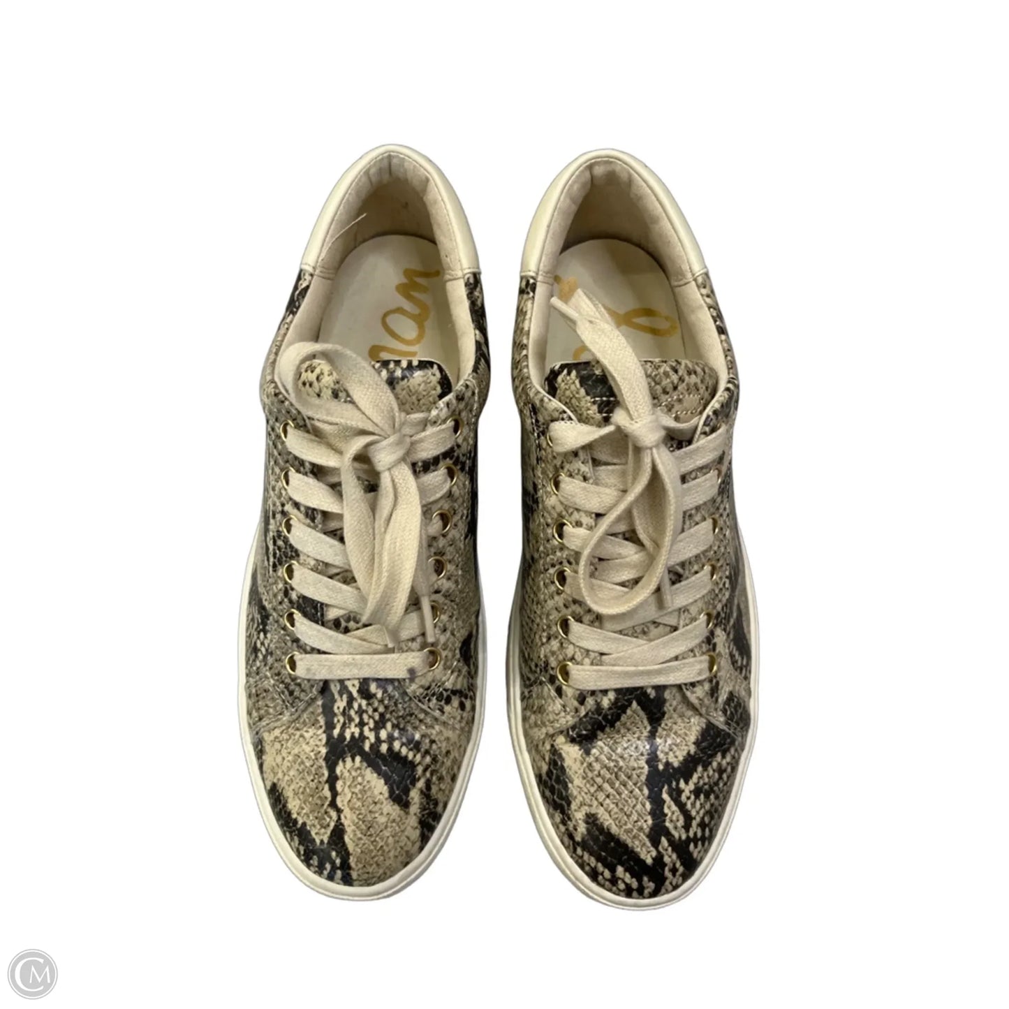 Shoes Sneakers By Sam Edelman In Snakeskin Print, Size: 9.5