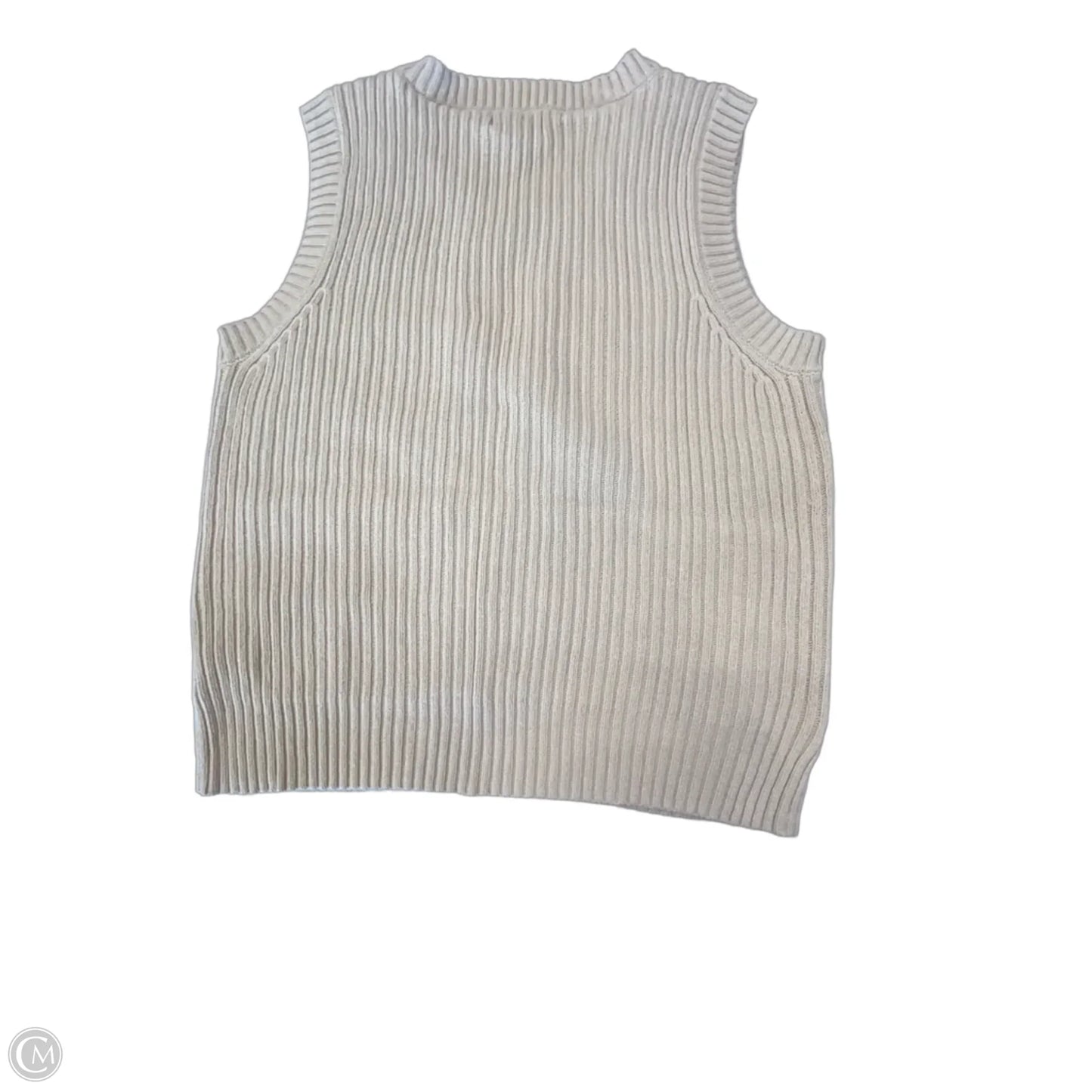 Vest Sweater By Evereve In Blue & Pink, Size: Xl