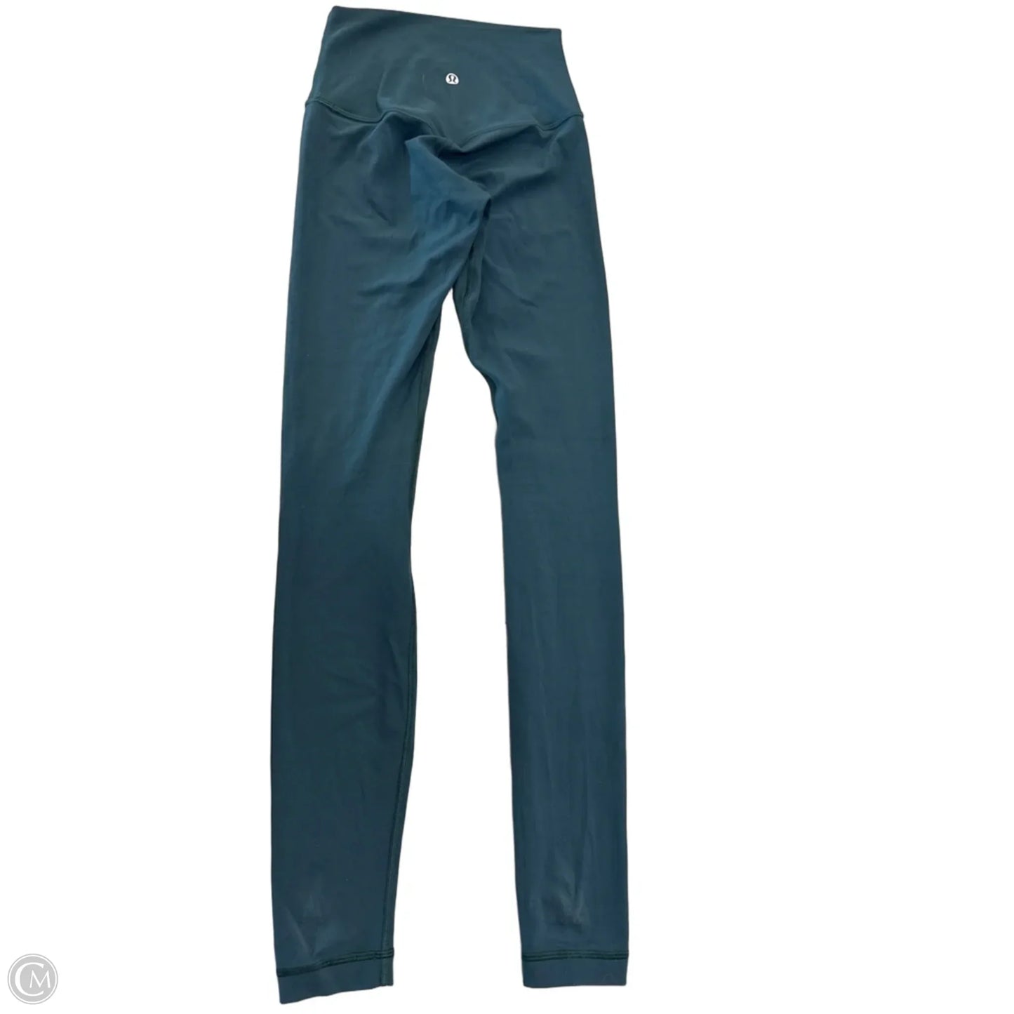 Athletic Leggings By Lululemon In Teal, Size: Xs