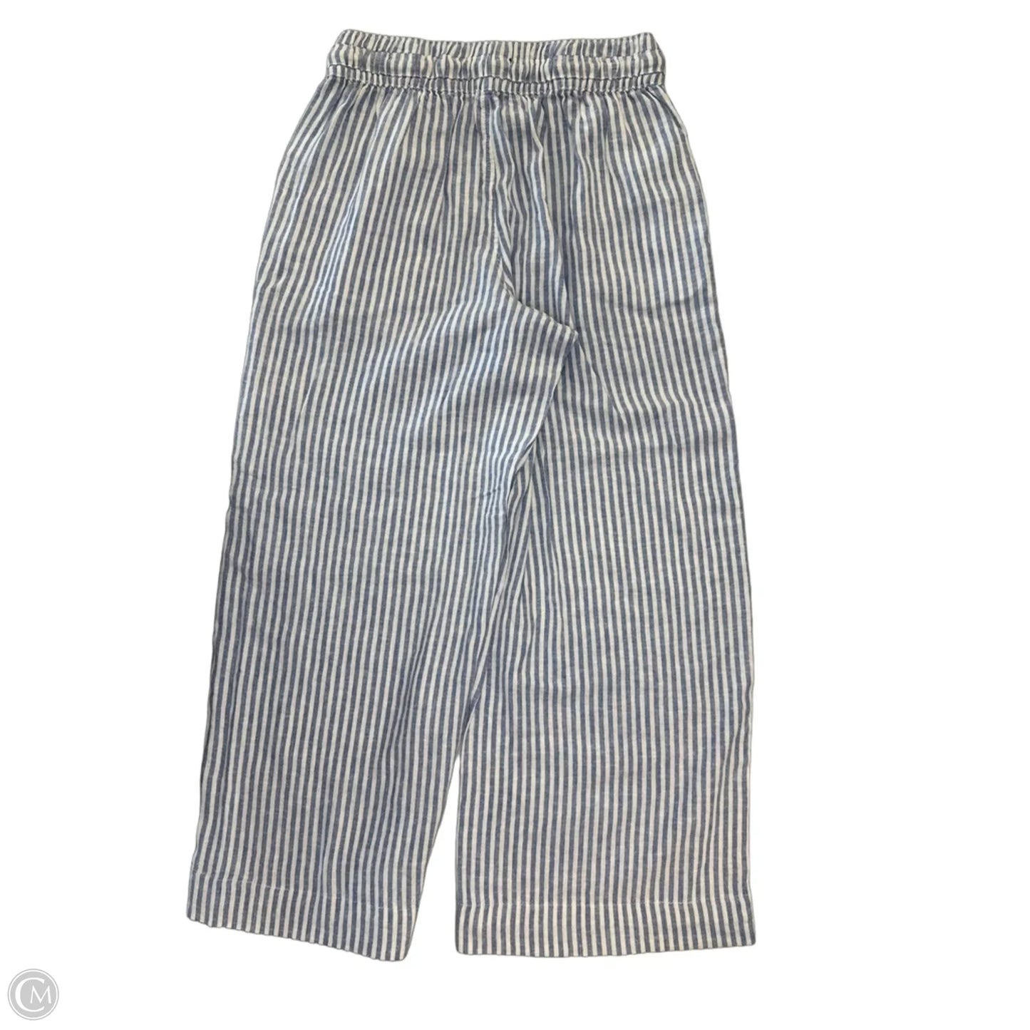 Pants Wide Leg By Tahari In Striped Pattern, Size: S