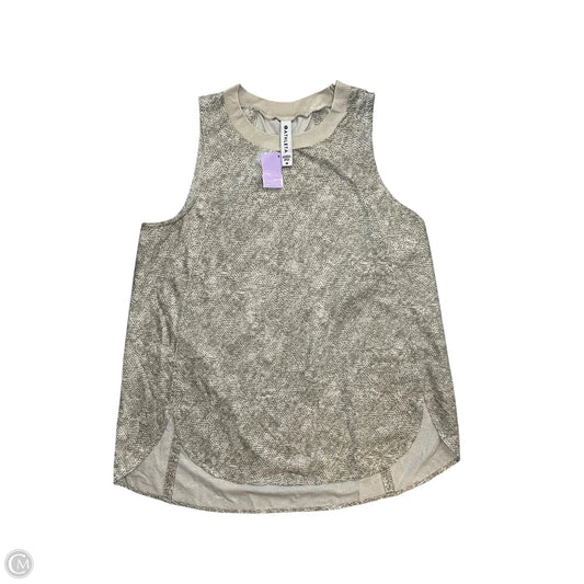 Athletic Tank Top By Athleta In Green, Size: M