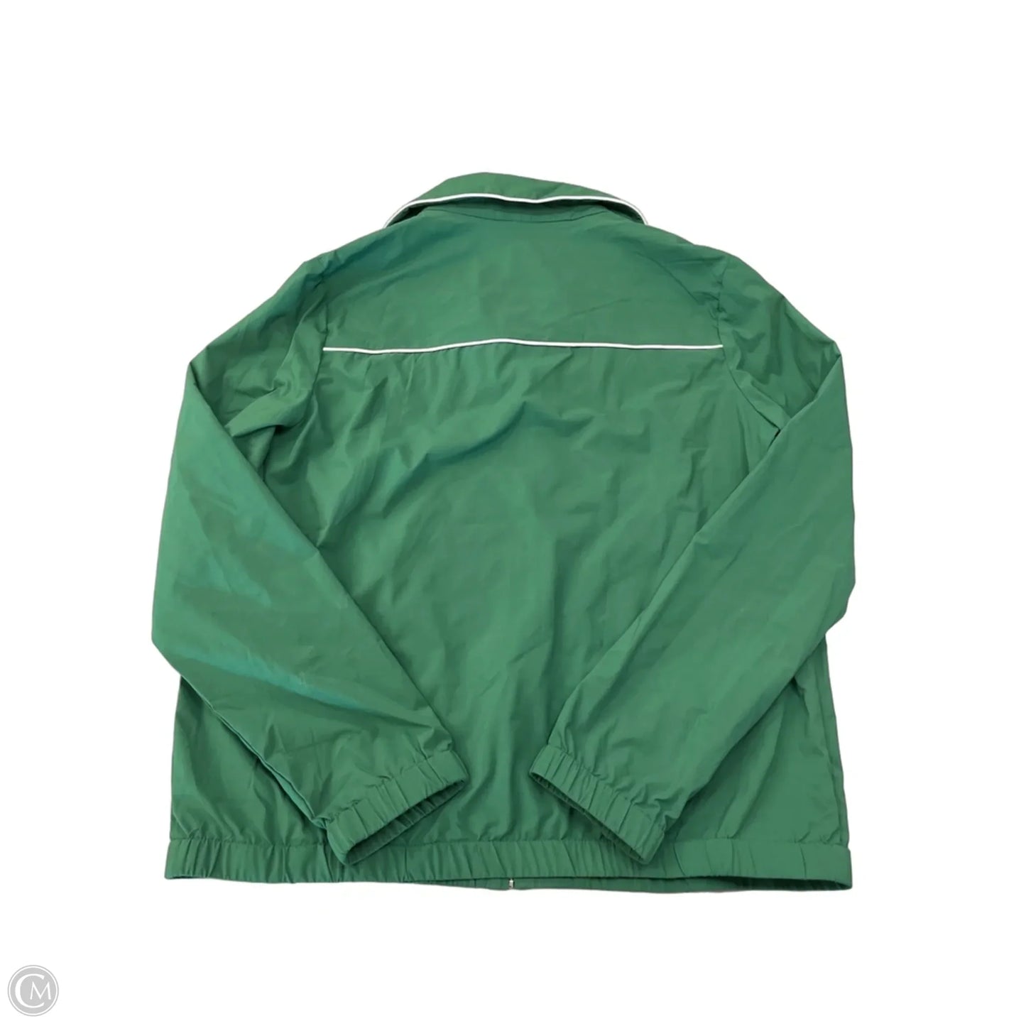 Jacket Windbreaker By Tcec In Green, Size: M