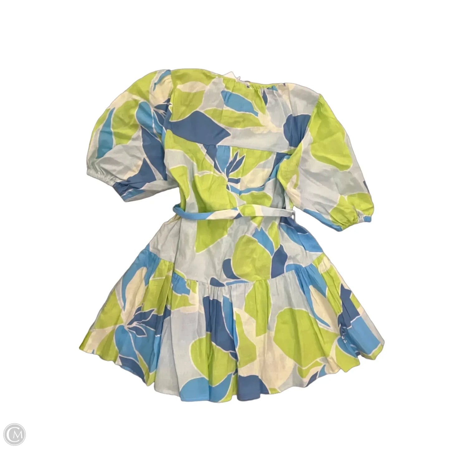 Dress Casual Short By Clothes Mentor In Blue & Green, Size: Xs
