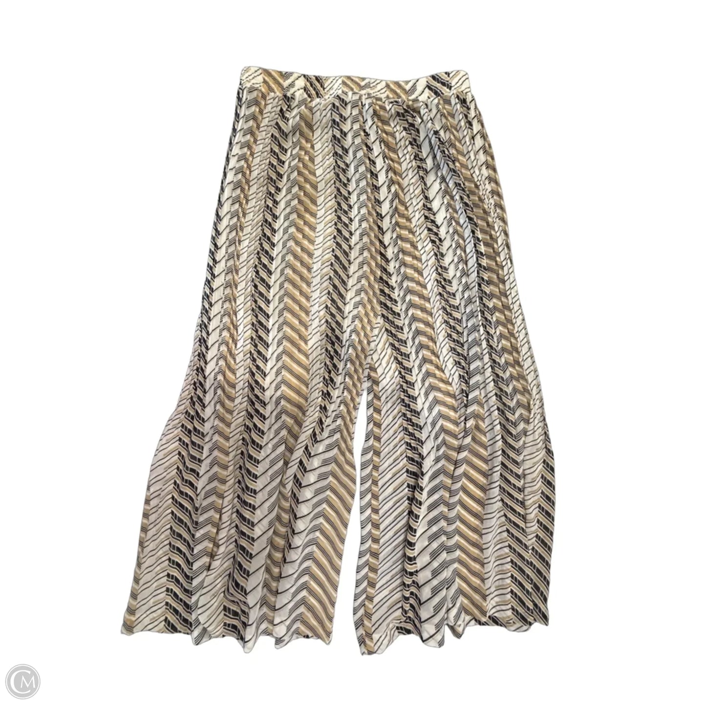 Pants Dress By Sisters In Brown & Cream, Size: M