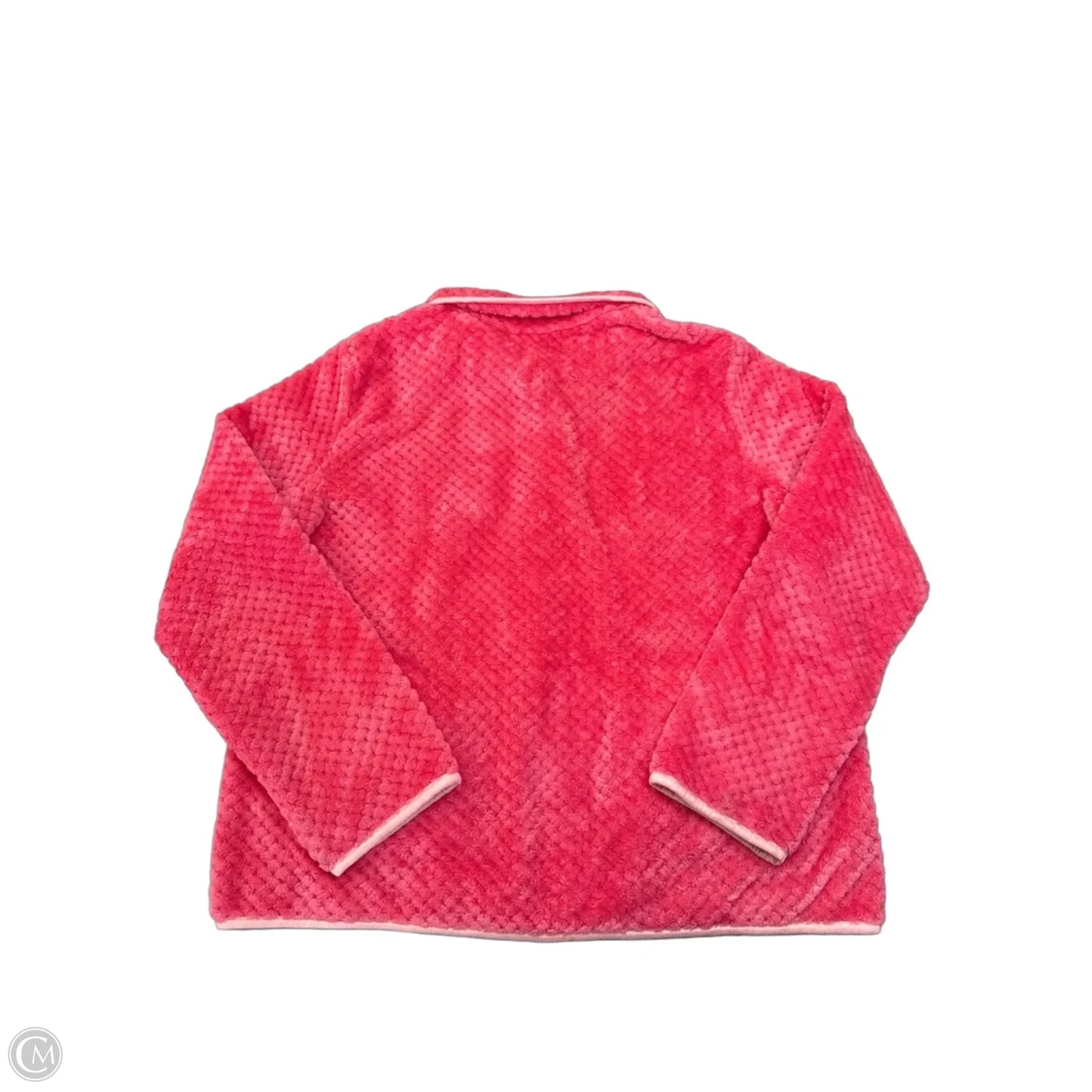 Jacket Fleece By Simply Southern In Pink, Size: Xl