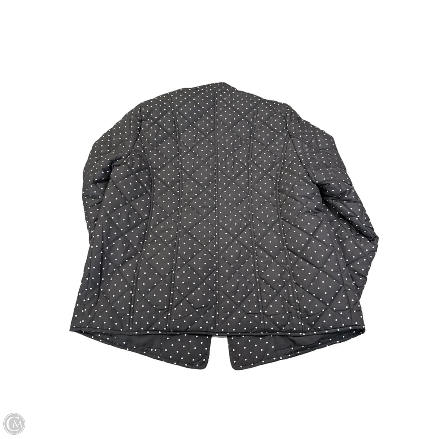 Jacket Puffer & Quilted By Chicos In Black, Size: M