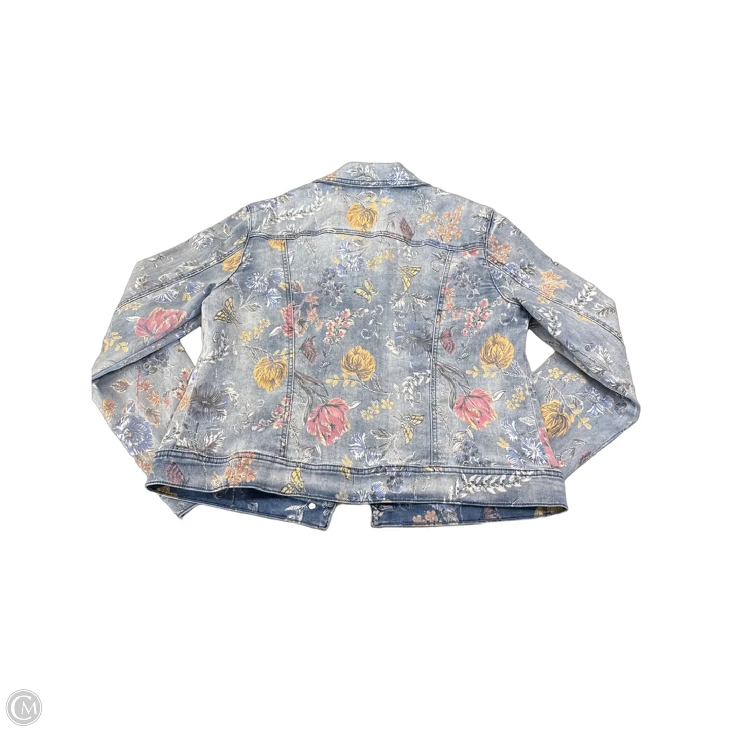 Jacket Denim By Charlie B In Blue Denim, Size: M
