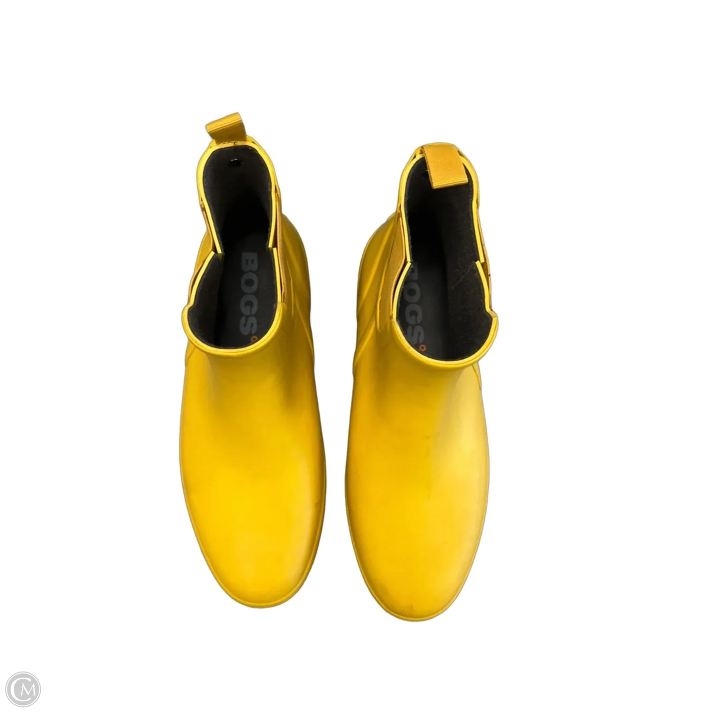 Boots Rain By Bogs In Yellow, Size: 8