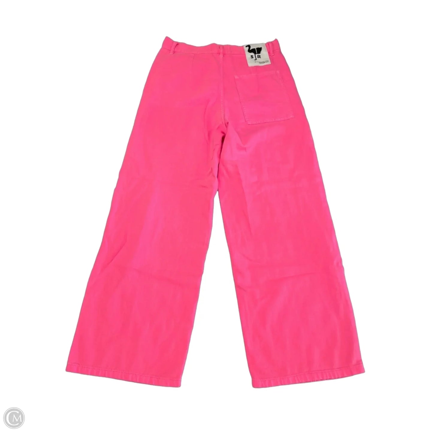 Jeans Wide Leg By Cmc In Pink, Size: 4