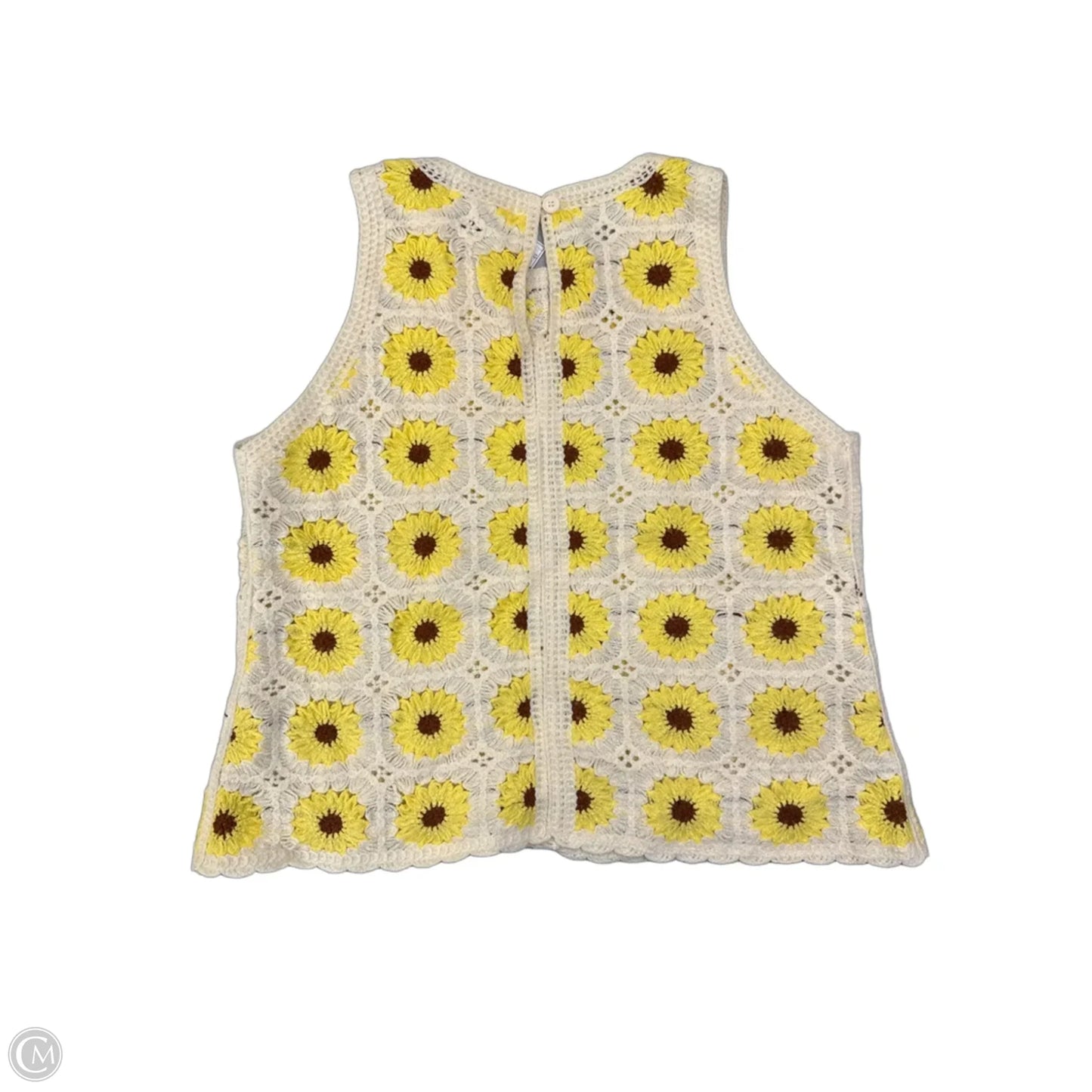 Tank Top By Rebellion In Yellow, Size: L