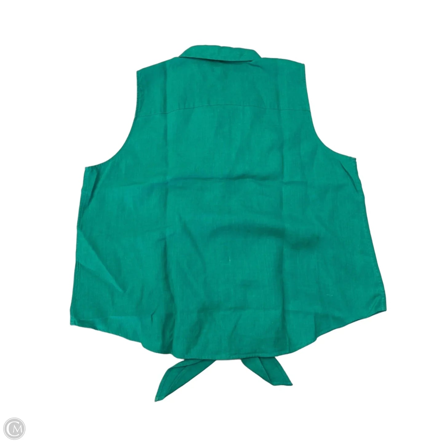 Tank Top By Chicos In Green, Size: Xl
