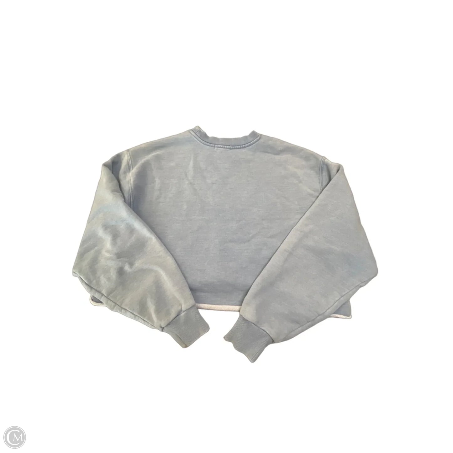 Sweatshirt Crewneck By Good American In Blue, Size: Xs