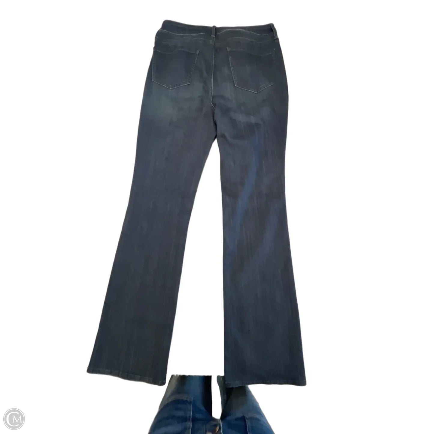Jeans Boot Cut By Nydj In Blue, Size: L