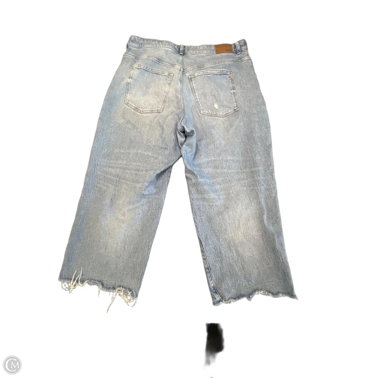 Jeans Wide Leg By Madewell In Blue, Size: 16