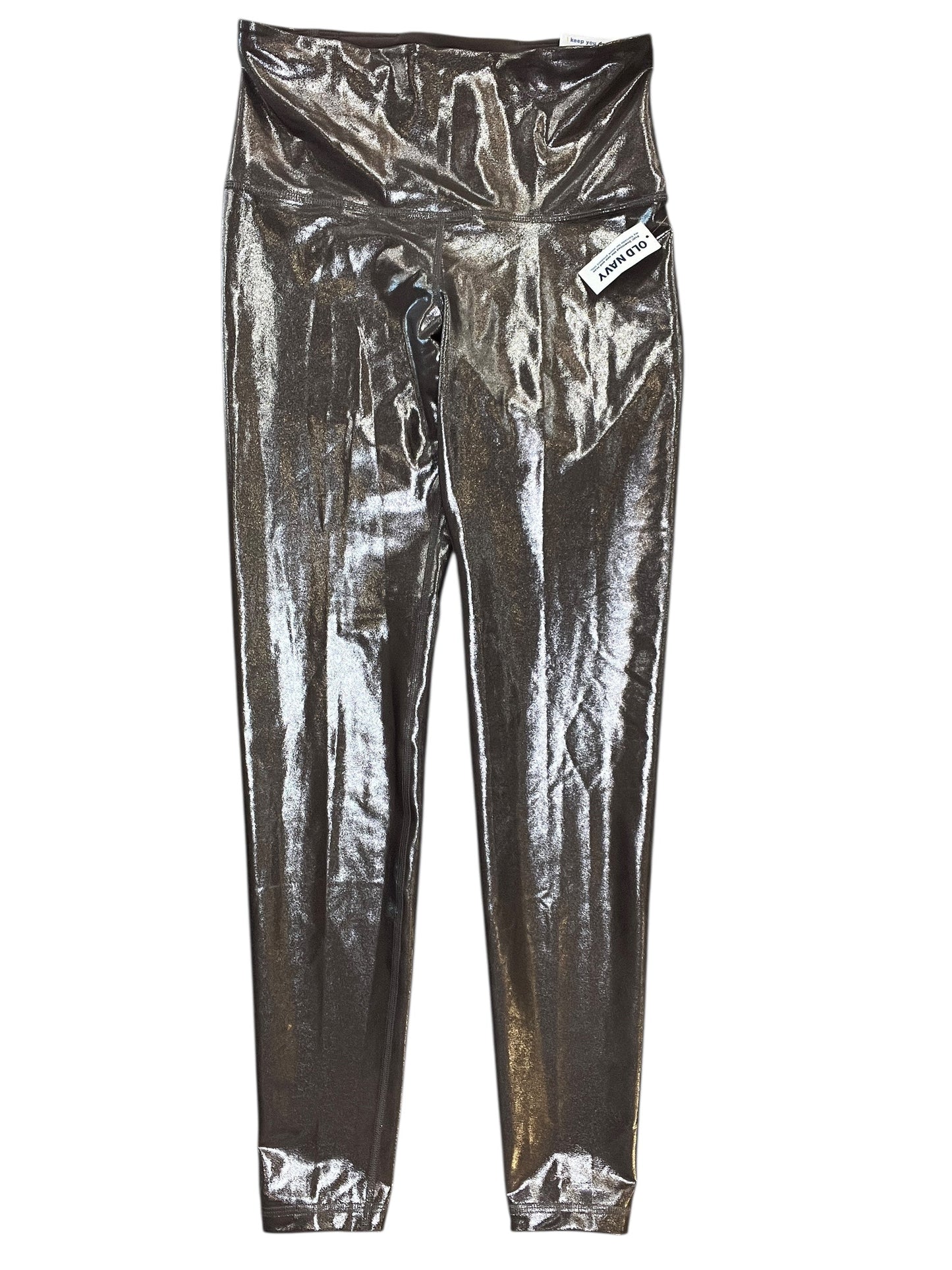 Athletic Leggings By Old Navy In Gold, Size:M