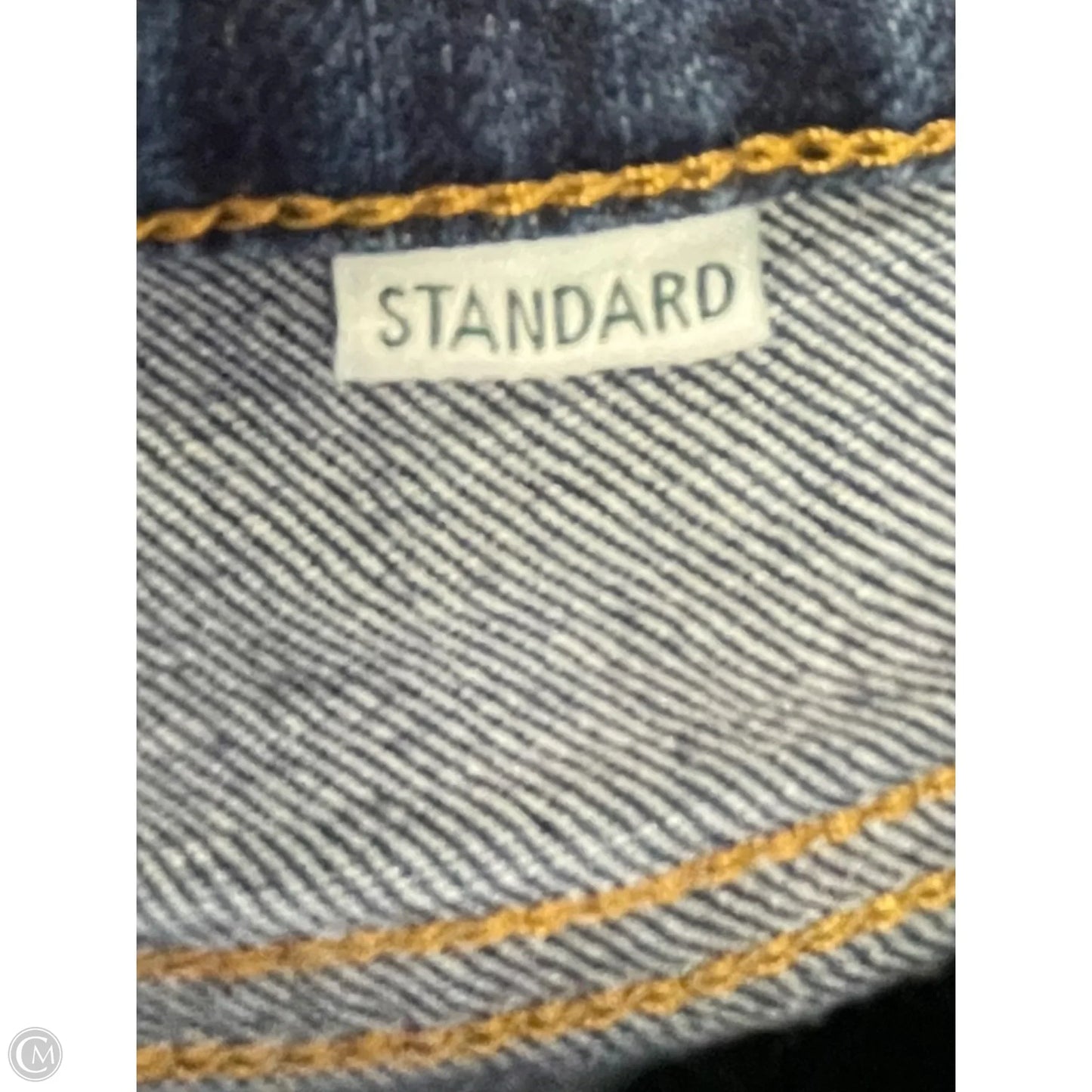 Jeans Straight By Clothes Mentor In Blue Denim, Size: 14